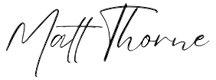 Matt Thorne sig
